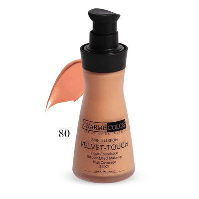 کرم پودر چارم کالر مدل Velvet Touch شماره 80